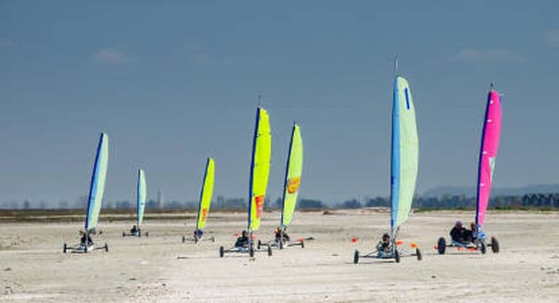 Stage de Char à voile sur la baie du Mont Saint Michel