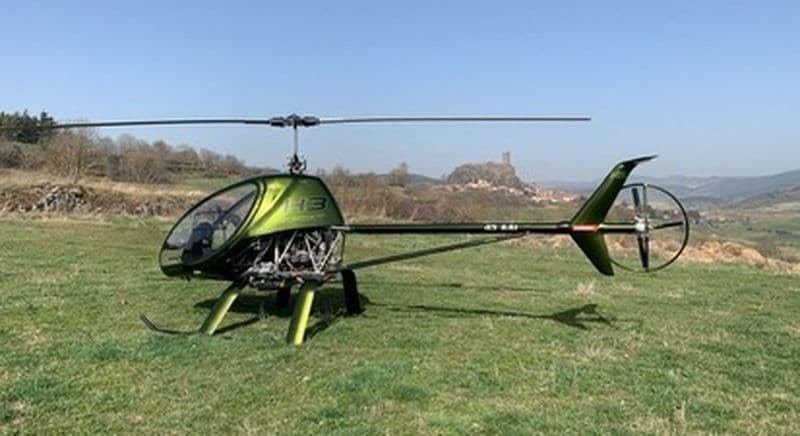 Baptême Privatif en Hélicoptère ULM près du Puy-en-Velay
