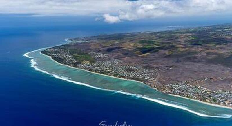 Vol en ULM Multiaxe - Le Lagon à la Réunion