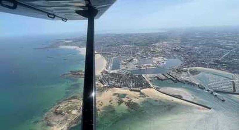 Baptême de l'air en ULM près de Saint-Malo et Dinard