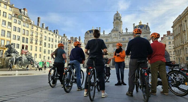 Visite en vélo électrique de la ville de Lyon