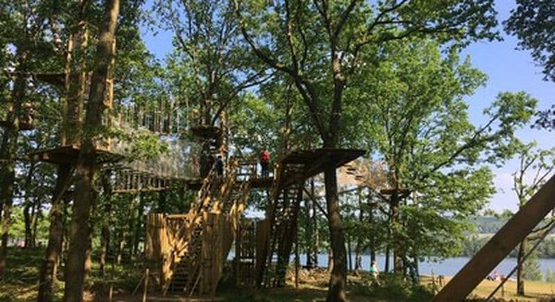 Parcours accrobranche aux Boucles de Seine près de Paris