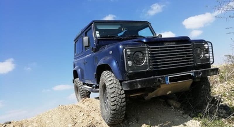 Stage de pilotage d'un 4x4 prés d'Orleans