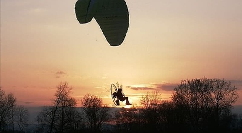 Vol en ULM paramoteur près de Colmar
