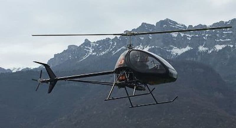 Baptême en Hélicoptère ultra-léger près d'Aix les bains