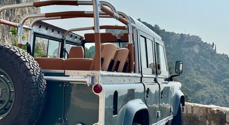 Balade en 4X4 sur la Côte d'Azur autour de Nice