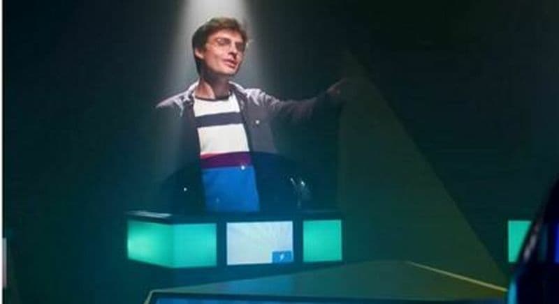 Participation à un blindtest immersif dans un décor de plateau TV à Aix en Provence