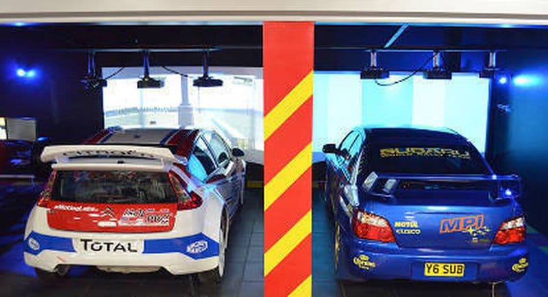 Simulateur de Rallye en réalité virtuelle à Paris Sud