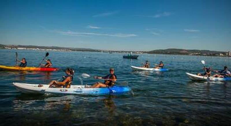 Location de kayak biplace sur la lagune de Thau