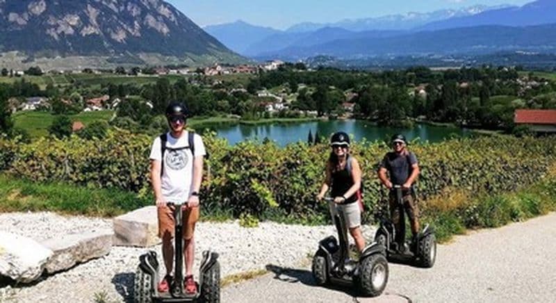 Balade en Segway dans les vignobles de Savoie et le Lac Saint-André