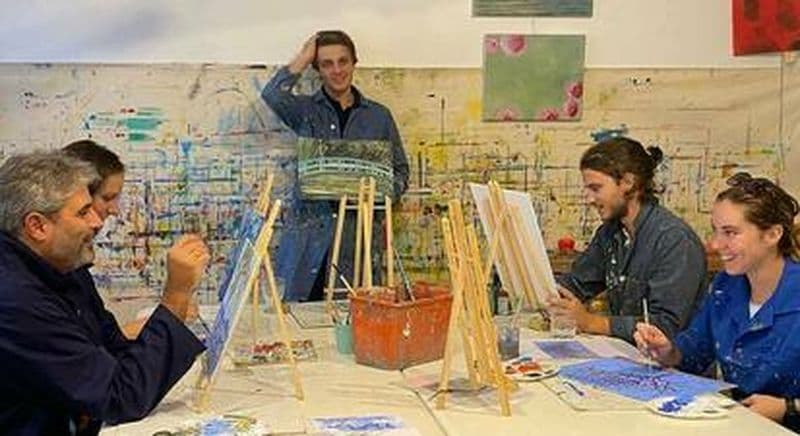 Cours de peinture acrylique à Paris 15e