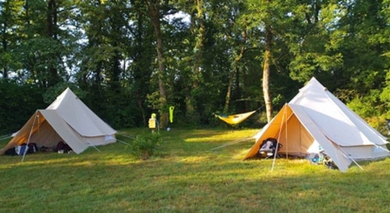 Bivouac en tipi et balade à vélo près de La Roche-sur-Yon