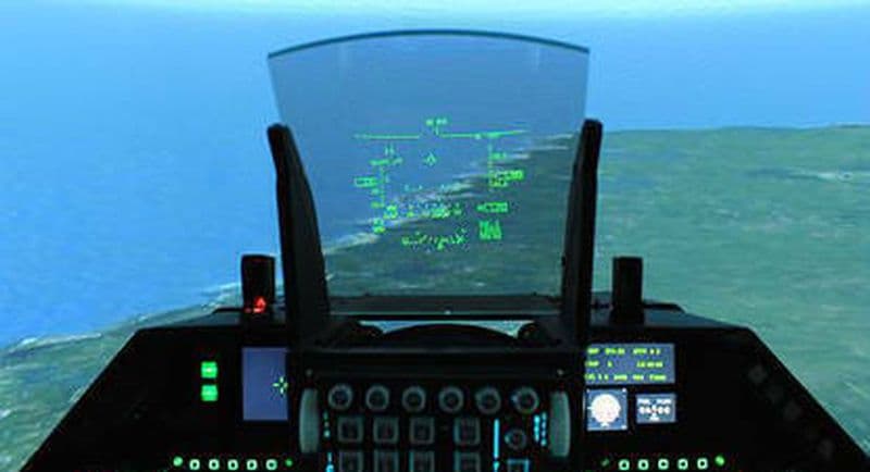 Simulateur d'avion de chasse F16 Fighting Falcon à Lyon