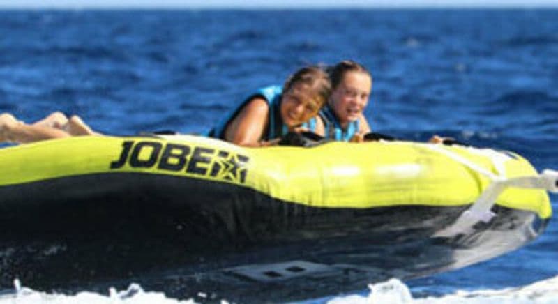 Bouée tractée et vol en parachute ascensionnel pour 2 sur la plage de la Nartelle à Sainte-Maxime