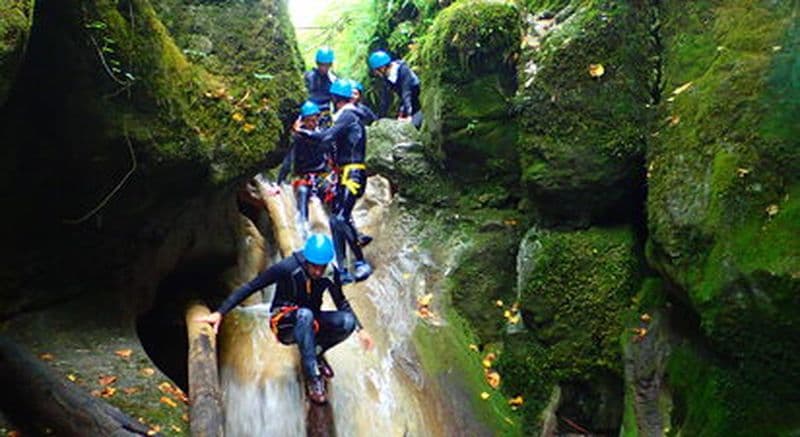 Canyoning en Savoie près de Chambéry