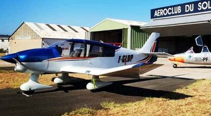 Vol en avion de Cuers à Porquerolles