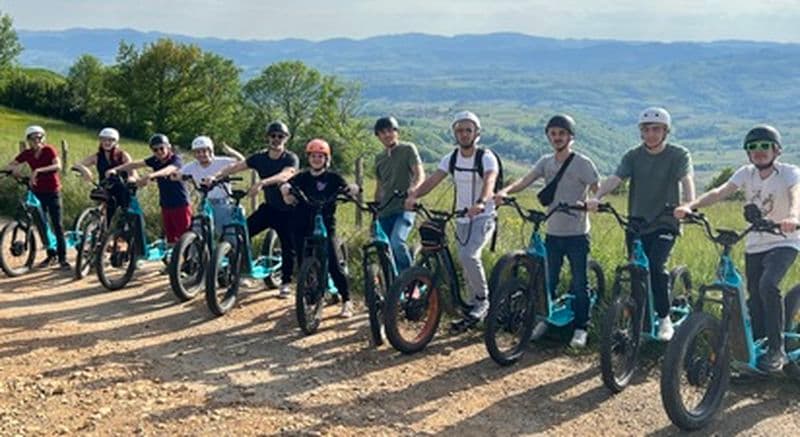 Randonnée en Trottinette Electrique près de Lyon