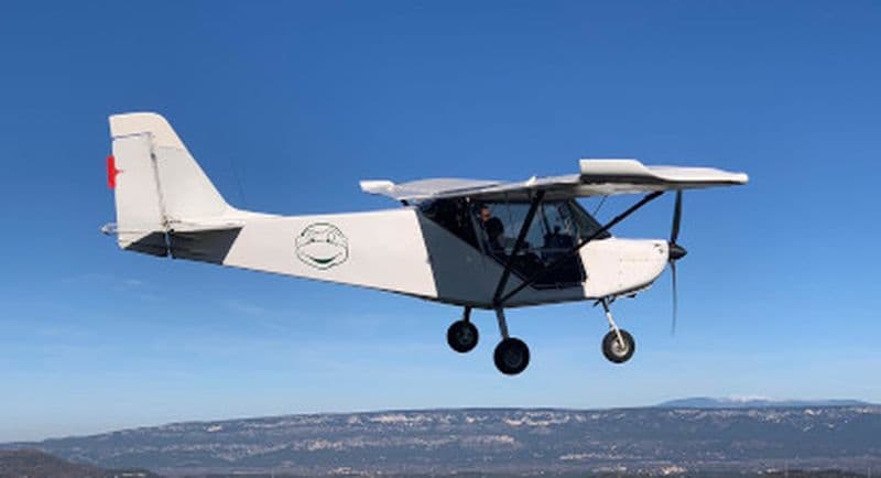 Baptême en ULM multiaxes près de Marignane