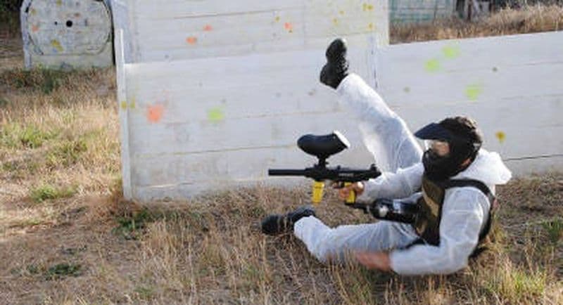 Partie de Paintball à Nîmes