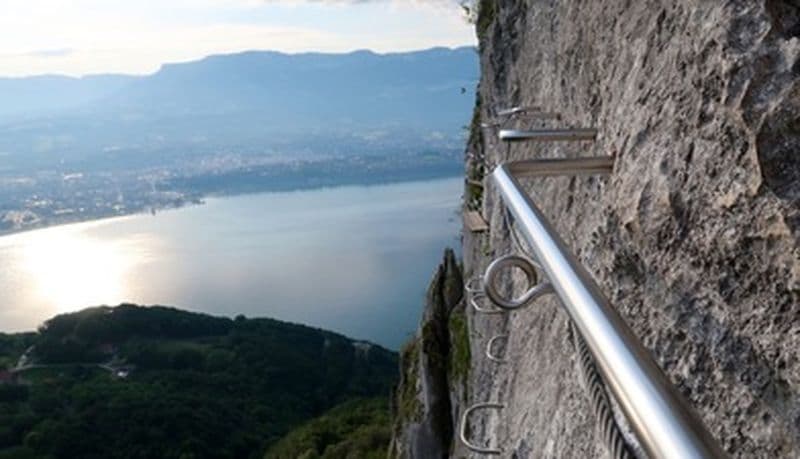 Via Ferrata au Roc du Cornillon près d'Aix les Bains