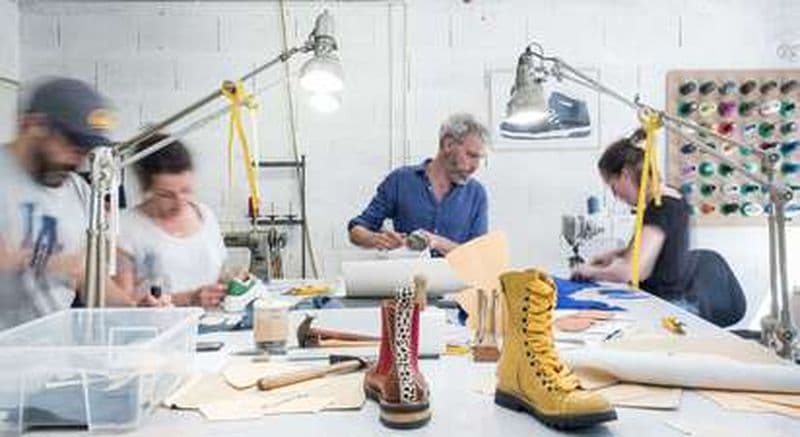 Atelier de fabrication de chaussure en cuir à Nantes