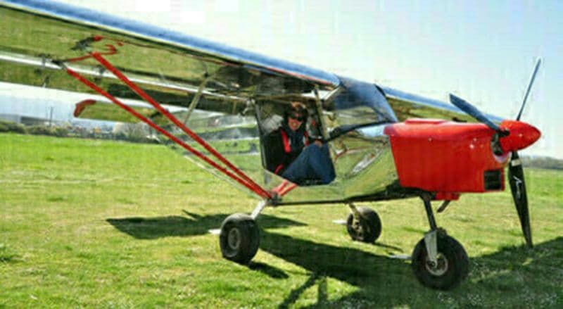 Vol en avion léger près d'Avignon
