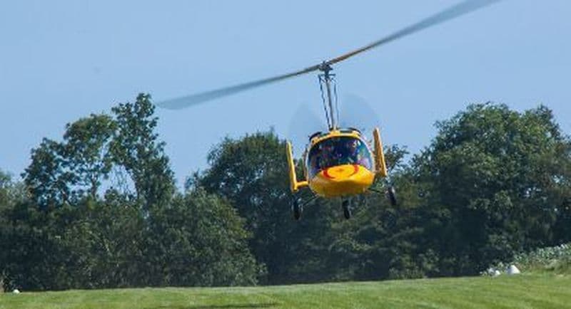Baptême en ULM autogire près de Rouen et Dieppe