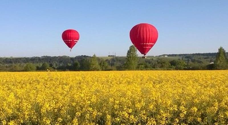 Vol privatif en montgolfière au Domaine de Cheverny