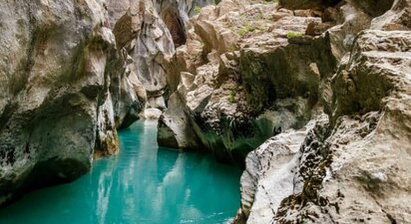 Descente du Canyon de Moltig près de Perpignan