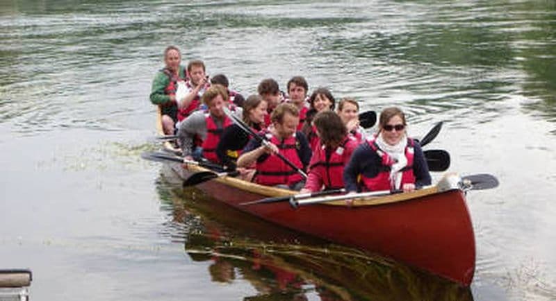 Balade en canoë à Bergerac sur la Dordogne