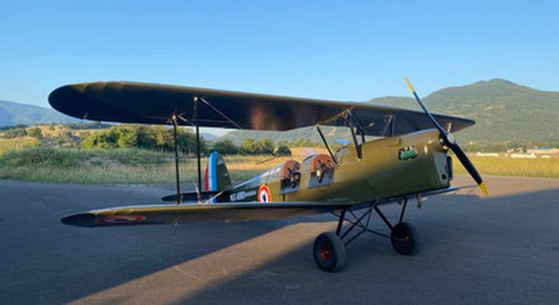 Baptême de l'air en Avion Biplan à Gap-Tallard