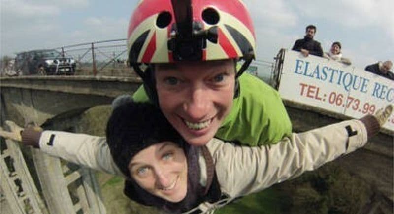 Saut à l'élastique en tandem près de Paris au Viaduc de Saint Georges
