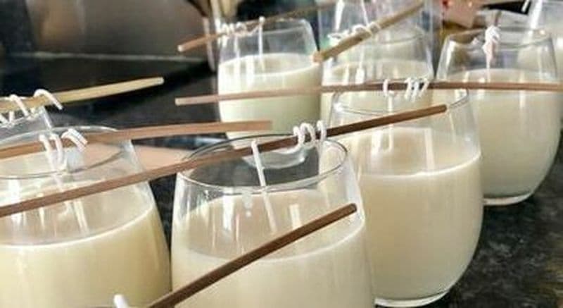 Atelier parent/enfant création de bougie à Briscous en Pyrénées-Atlantiques