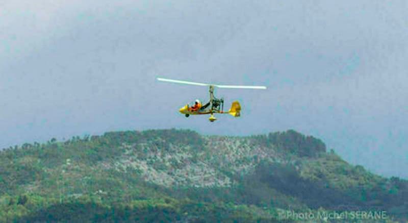 Baptême de l'air en ULM Autogire à Avignon