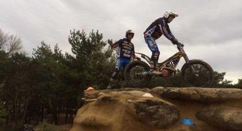 Randonnée en Trial près de Manosque dans le Vaucluse