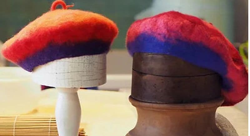 Atelier de création de votre chapeau ou béret en feutre à Chambéry