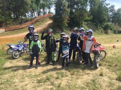 Journée initiation au Motocross à Assevillers, près de Paris