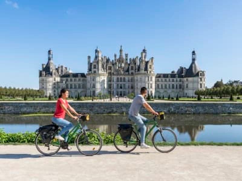 Balade à vélo électrique de Blois à Chambord, avec visite du château de Chambord