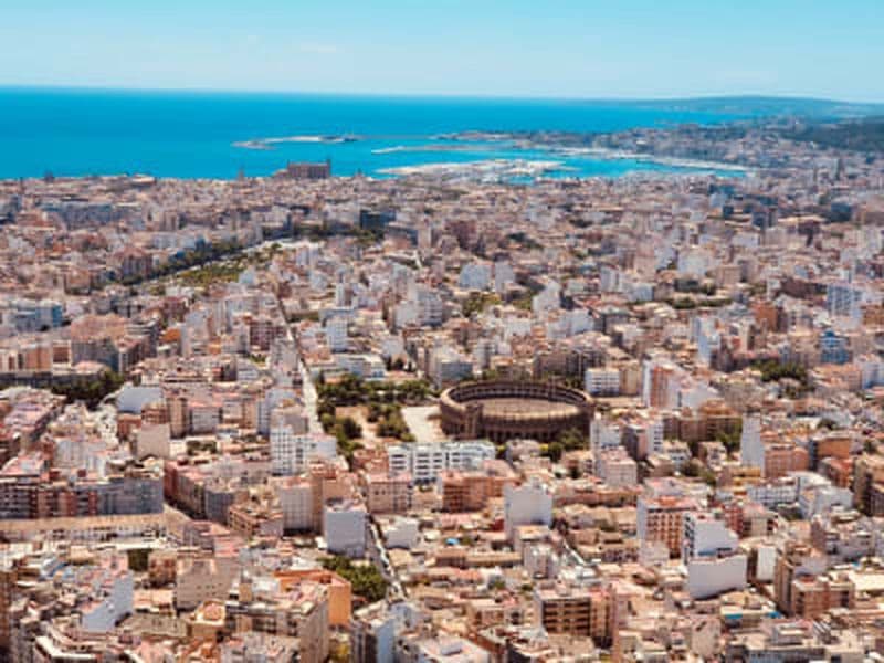 Vol en hélicoptère au-dessus de Palma de Majorque