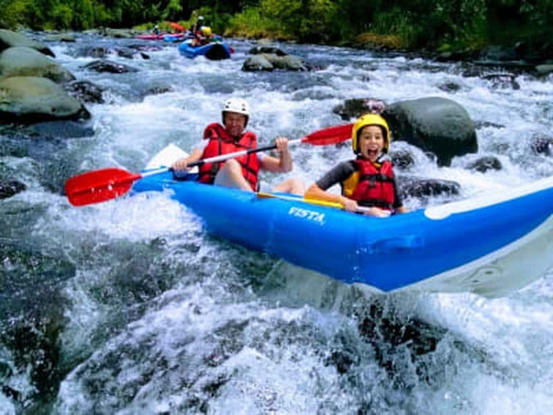 Billet Canoë raft sur la rivière des Marsouins à Saint-Benoît, La Réunion