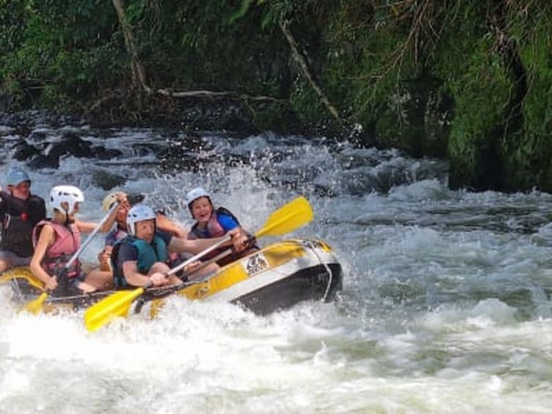 Billet Descente en rafting sur la rivière des Marsouins à La Réunion
