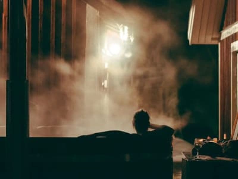 Aurora Outdoor Spa Experience at Night à Mörön près de Luleå