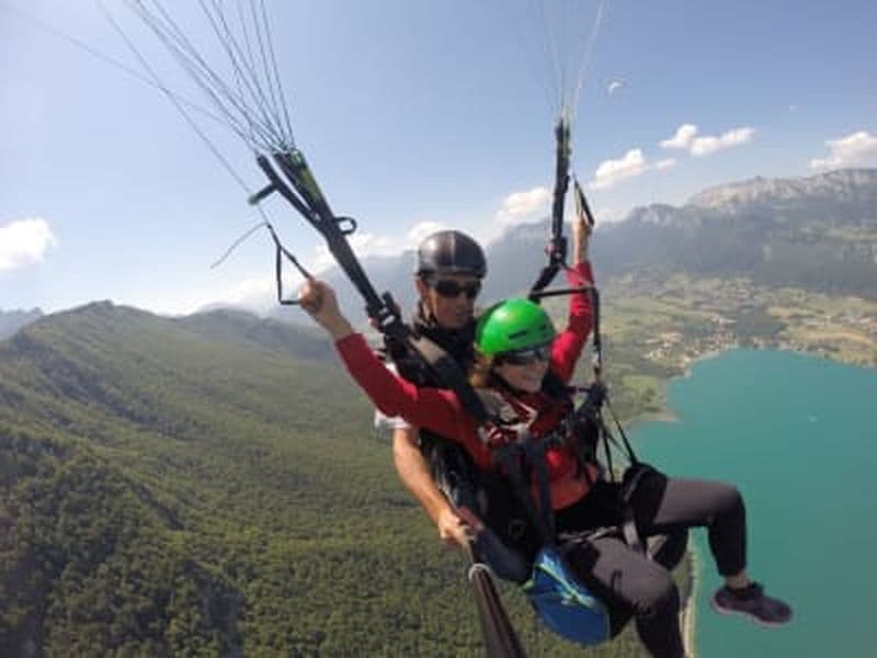 Vol en parapente tandem à Annecy