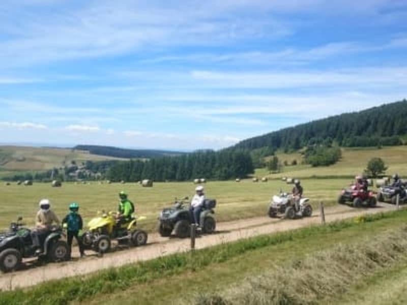 Billet Randonnée Quad à Saint-Jeures en Auvergne
