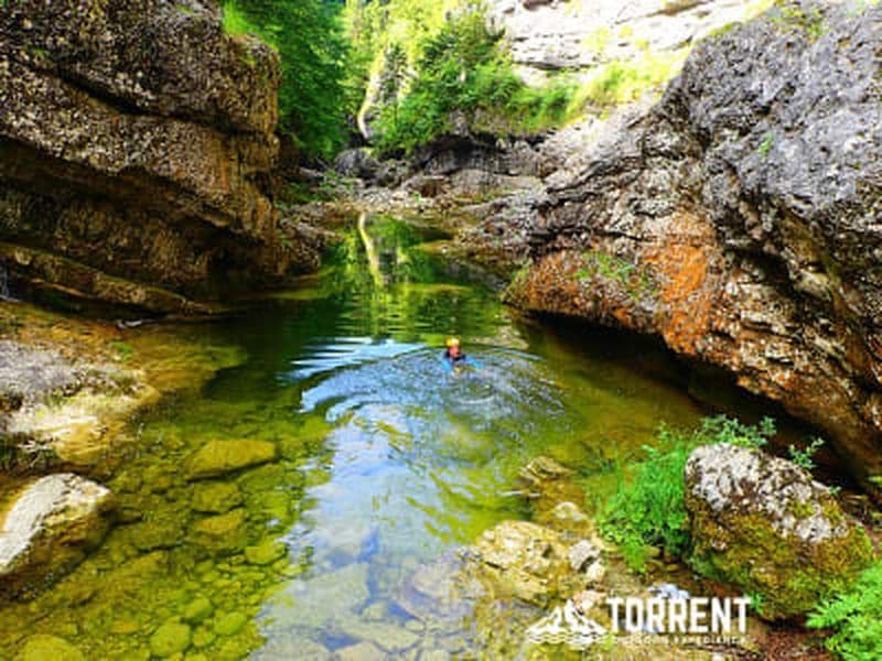 Excursion de canyoning aux gorges de Fischbach près de Salzbourg