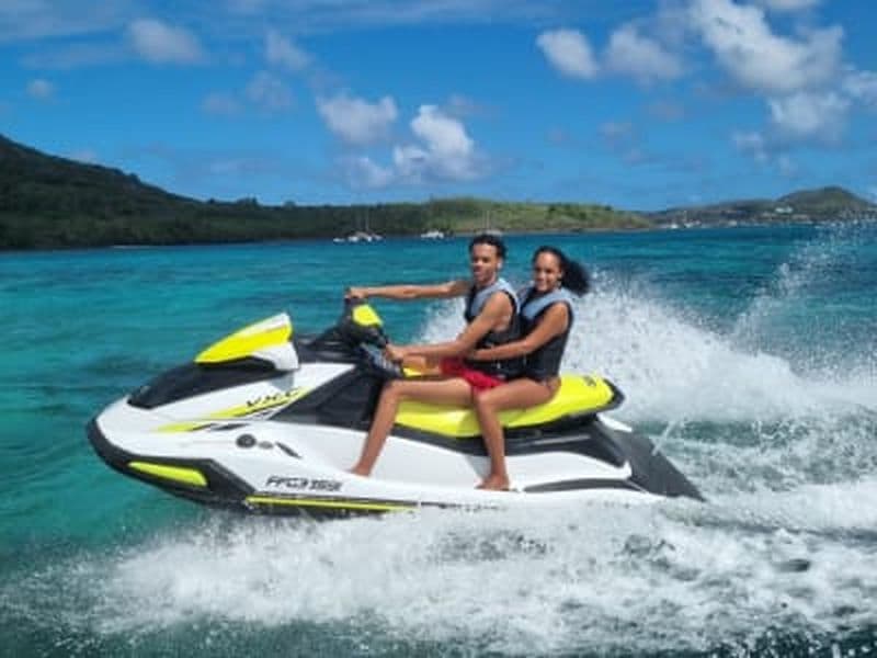 Billet Initiation au jet ski à Sainte-Luce, Martinique