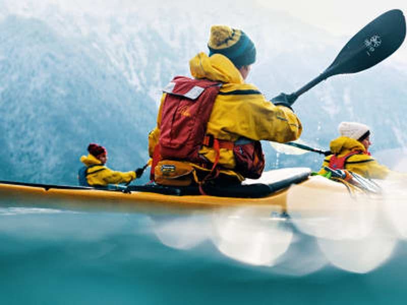 Excursion hivernale en kayak sur le lac de Brienz, Interlaken