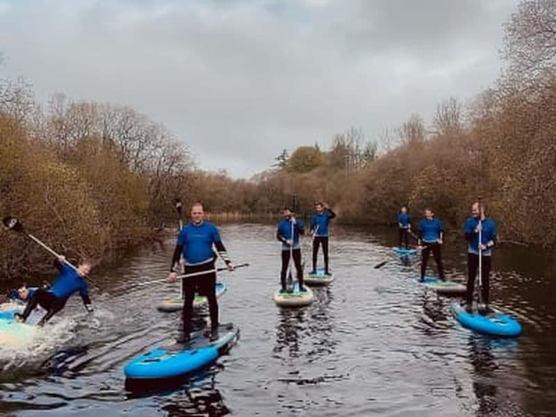 Leçon intermédiaire de paddle board, Dunbar en East Lothian