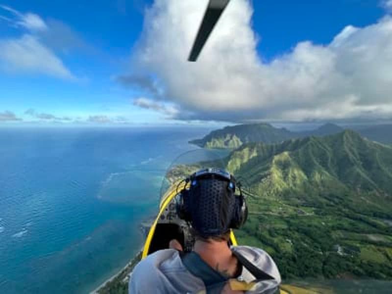Vol en gyrocoptère au-dessus d'O'ahu depuis Waialua