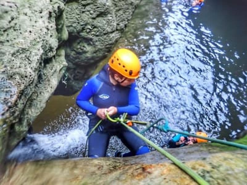 Billet Canyoning dans l'Estret del Castellar à Castellar del Vallès, près de Barcelone